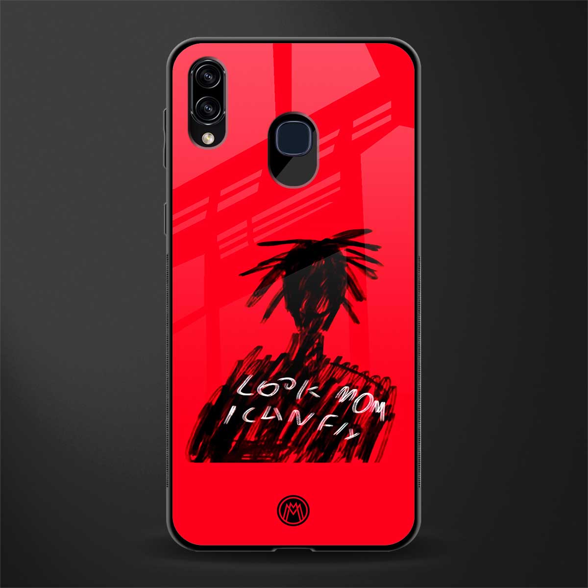 look mom i can fly glass case for samsung galaxy a20 image