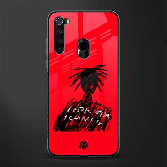 look mom i can fly glass case for redmi note 8 image