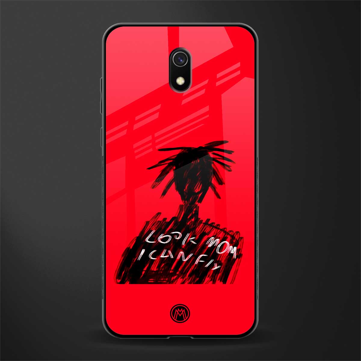 look mom i can fly glass case for redmi 8a image