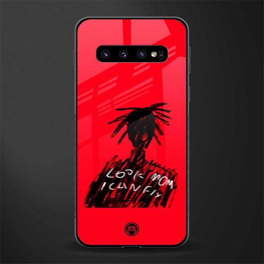 look mom i can fly glass case for samsung galaxy s10 plus image
