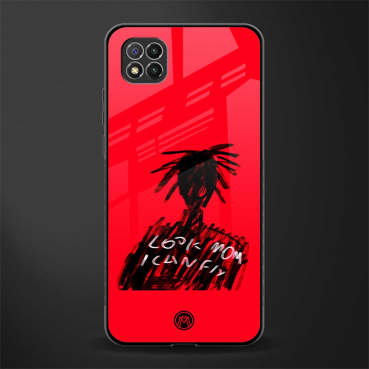 look mom i can fly glass case for poco c3 image