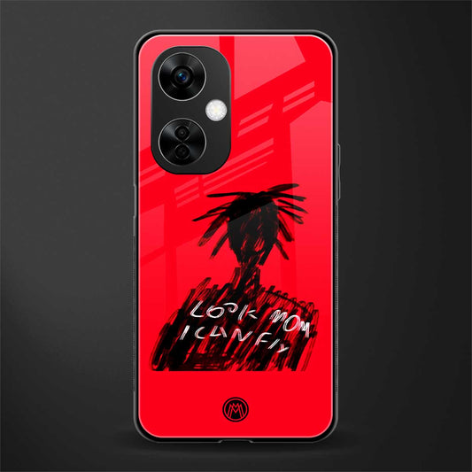 look mom i can fly back phone cover | glass case for oneplus nord ce 3 lite