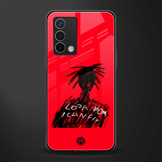 look mom i can fly back phone cover | glass case for oppo a74 4g