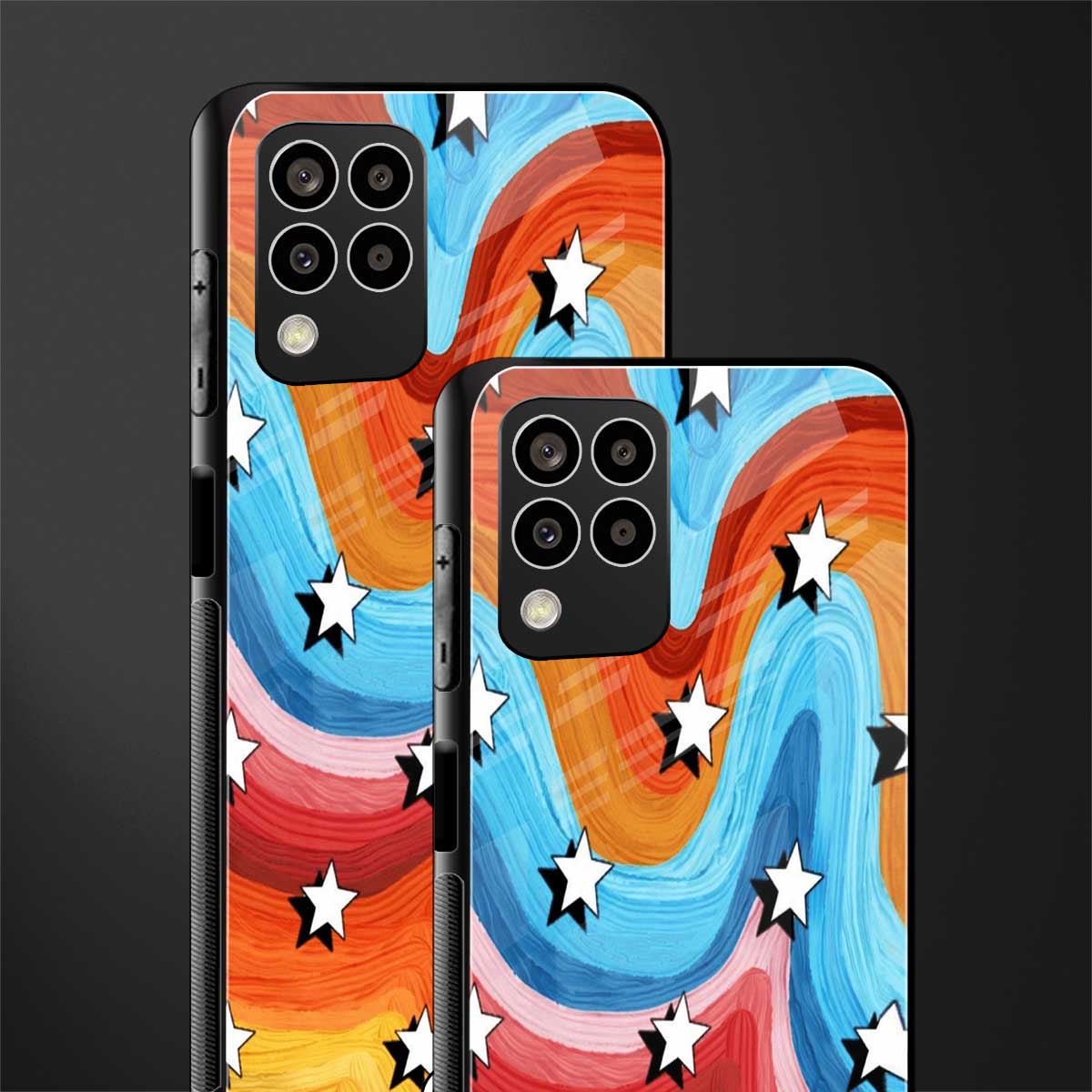 lost in paradise back phone cover | glass case for samsung galaxy m33 5g