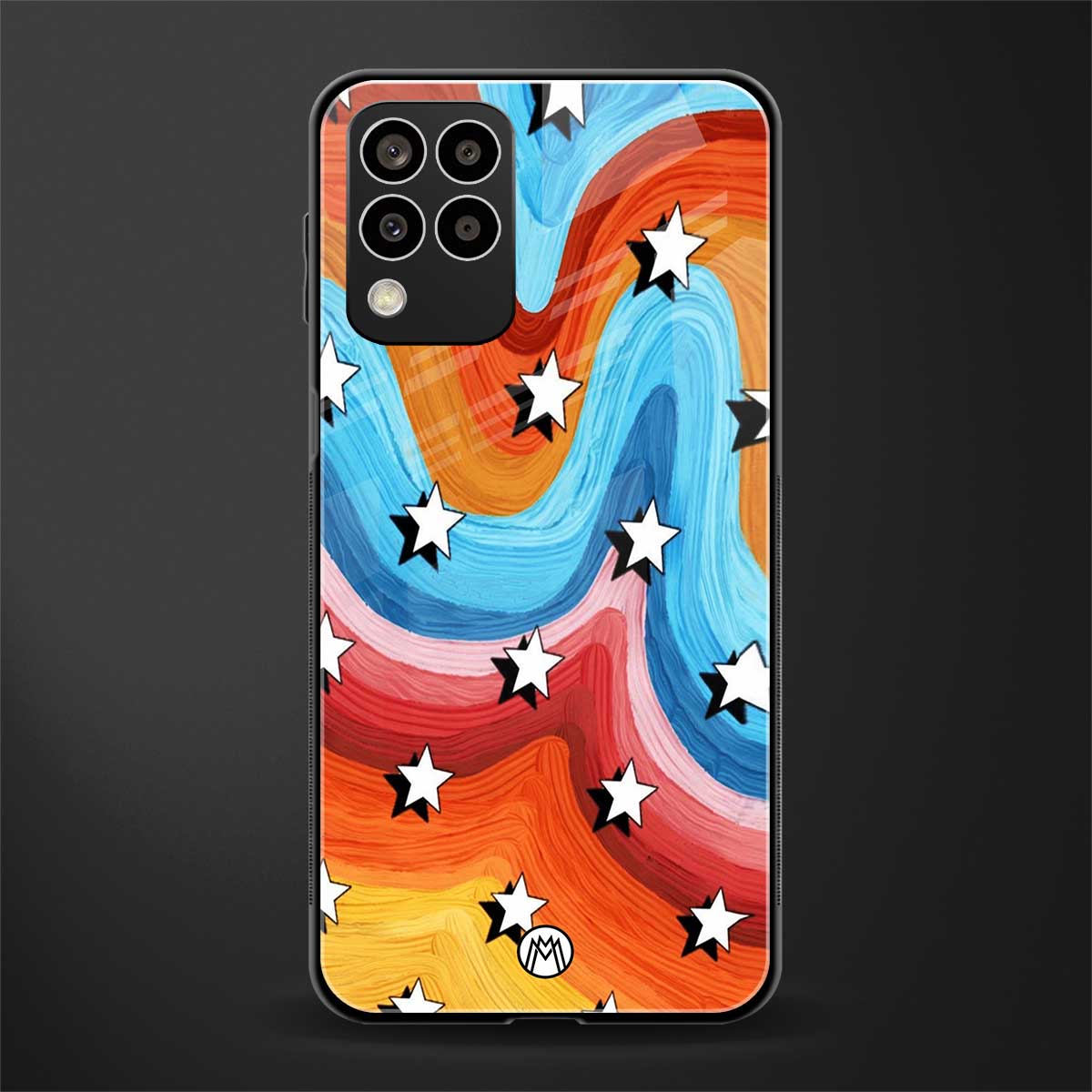 lost in paradise back phone cover | glass case for samsung galaxy m33 5g