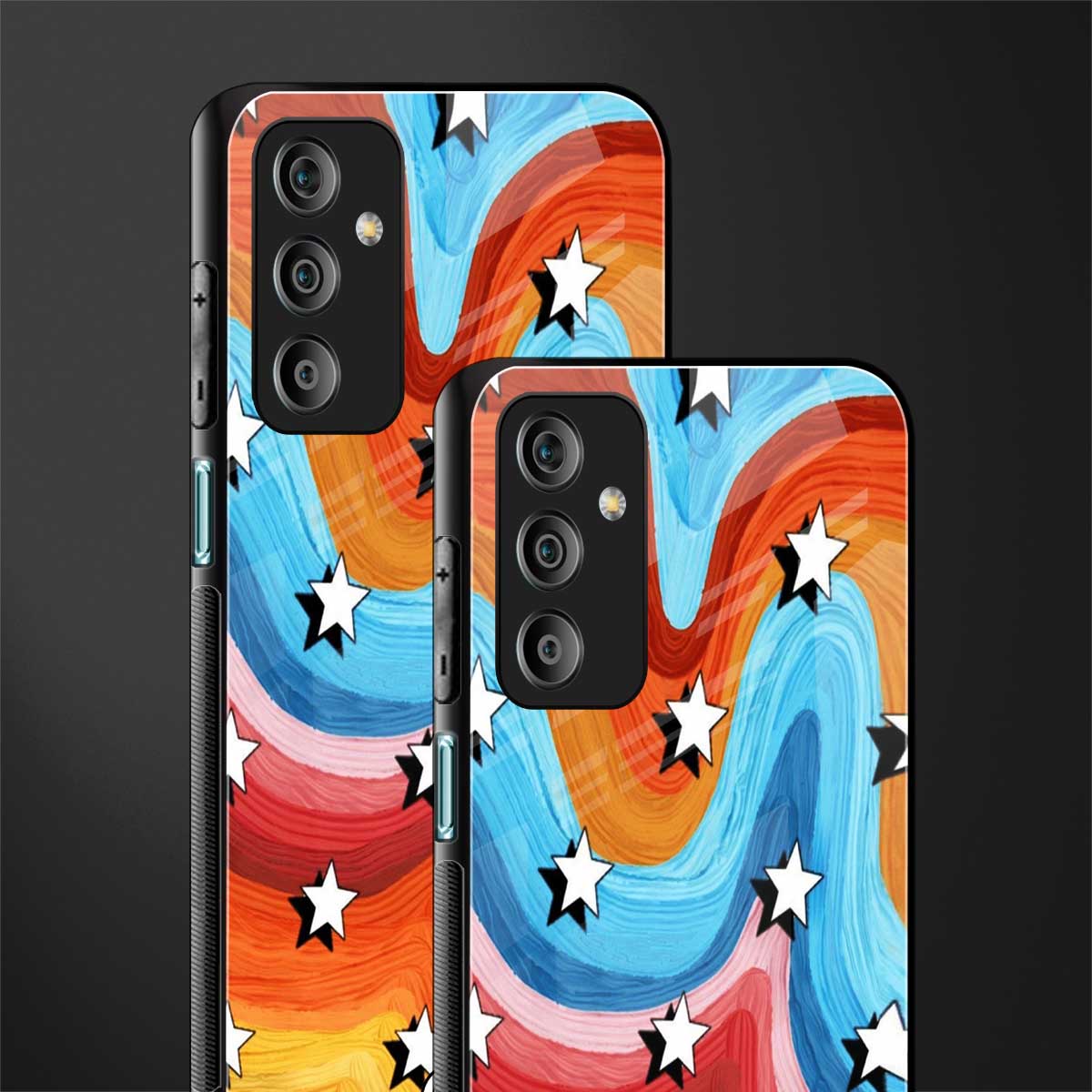 lost in paradise back phone cover | glass case for samsung galaxy f23 5g