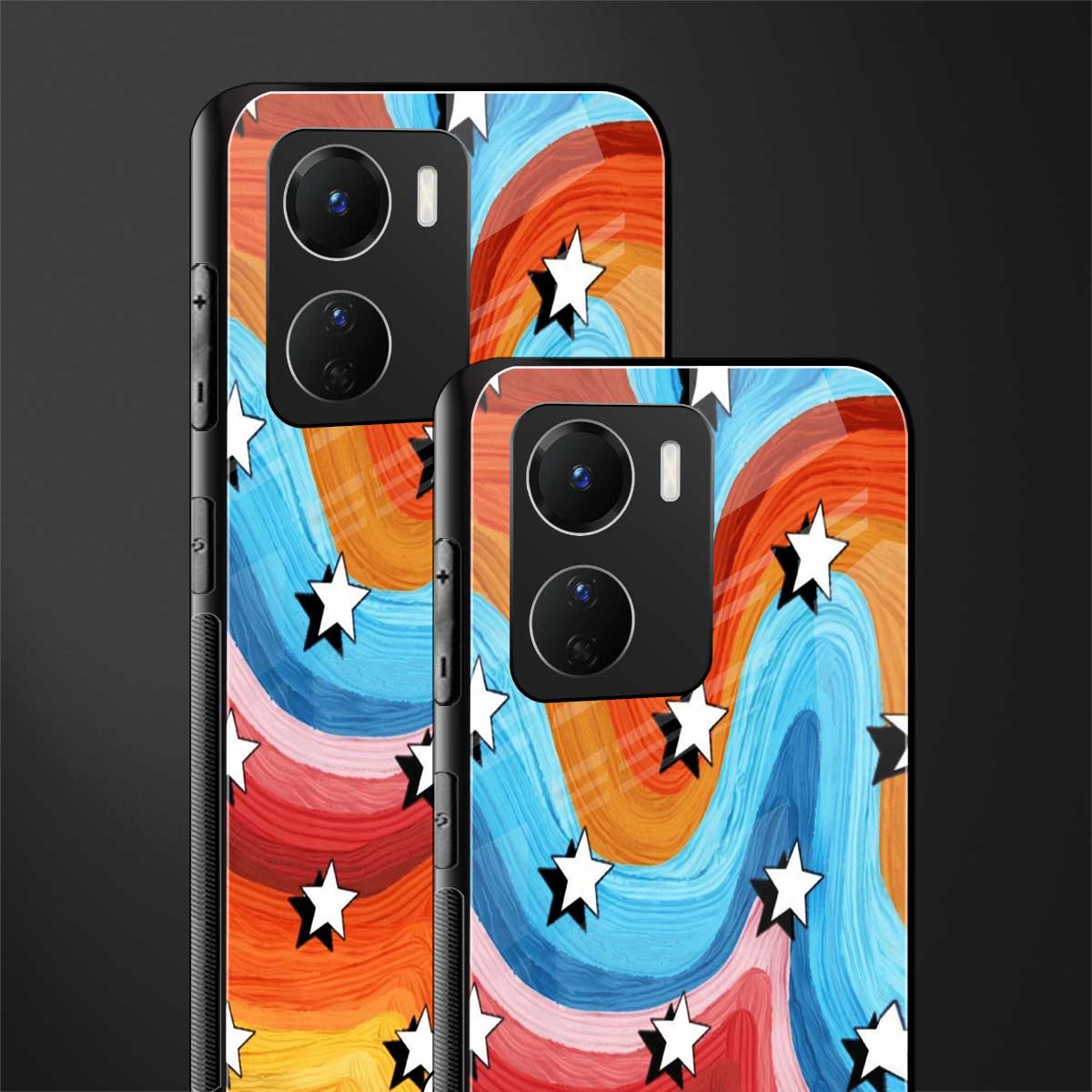 lost in paradise back phone cover | glass case for vivo y16