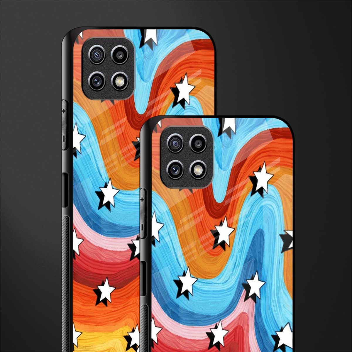 lost in paradise back phone cover | glass case for samsung galaxy f42
