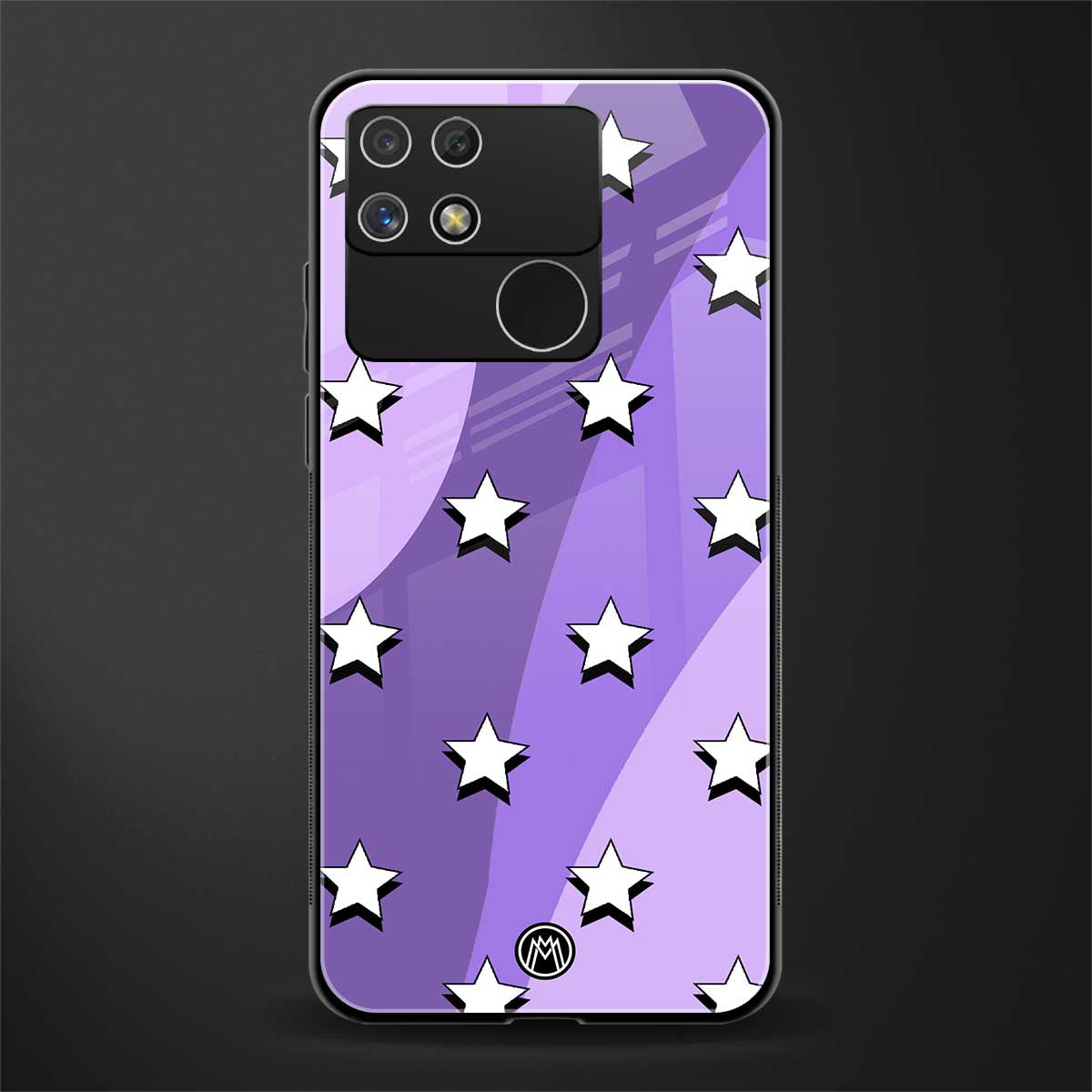 lost in paradise grape edition back phone cover | glass case for realme narzo 50a