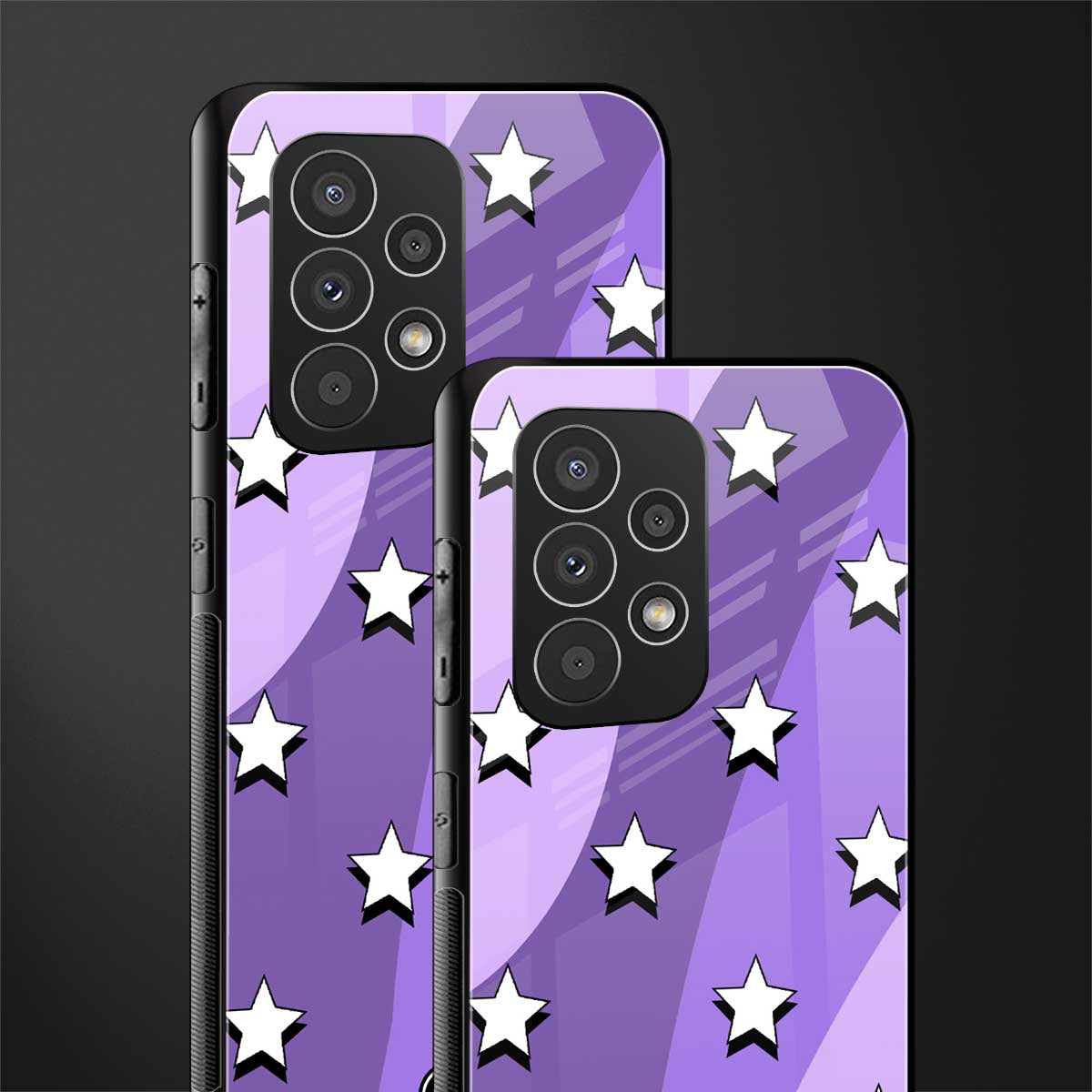 lost in paradise grape edition back phone cover | glass case for samsung galaxy a33 5g