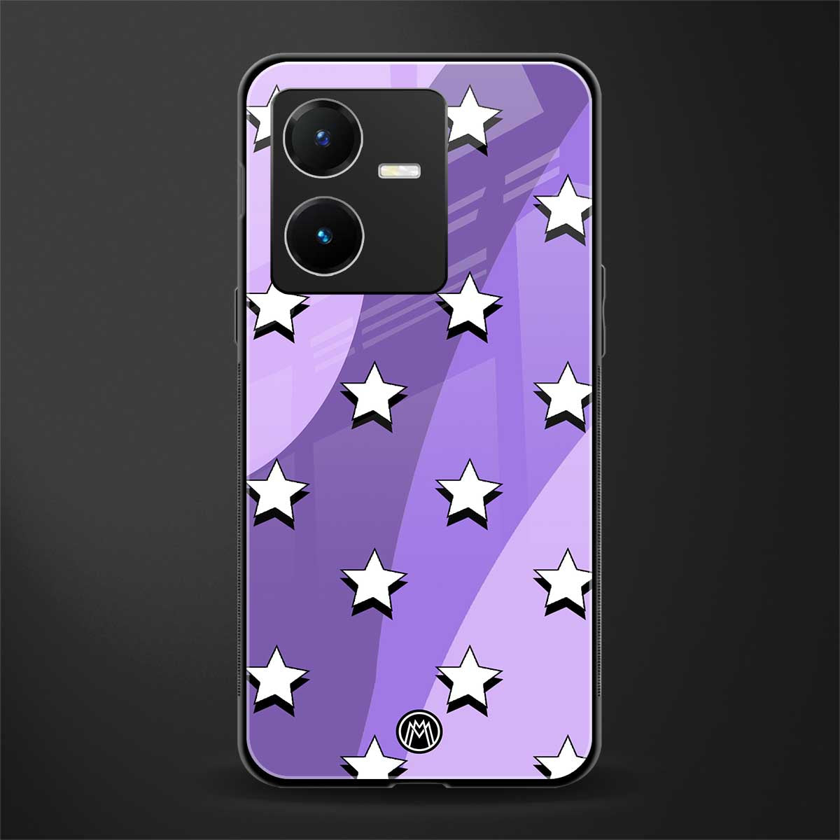 lost in paradise grape edition back phone cover | glass case for vivo y22