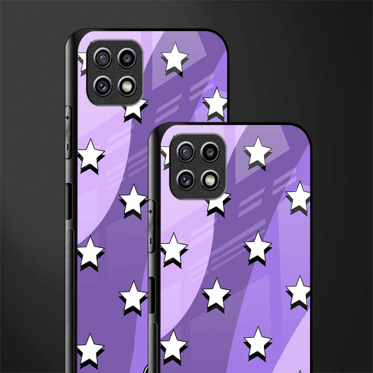lost in paradise grape edition back phone cover | glass case for samsung galaxy f42