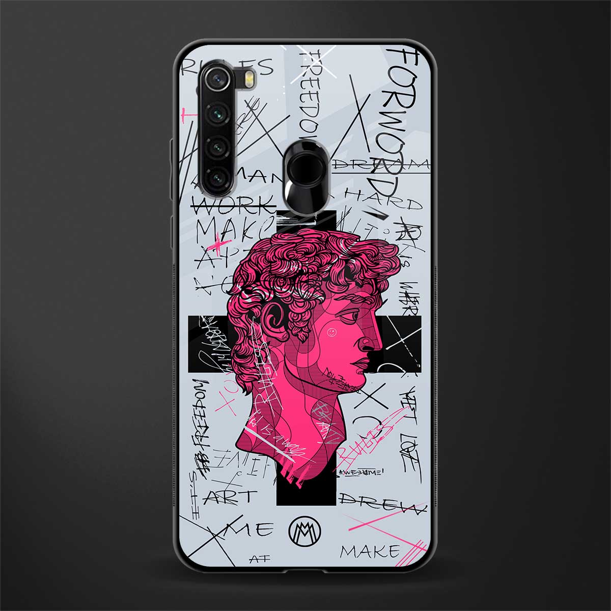 lost in reality david glass case for redmi note 8 image