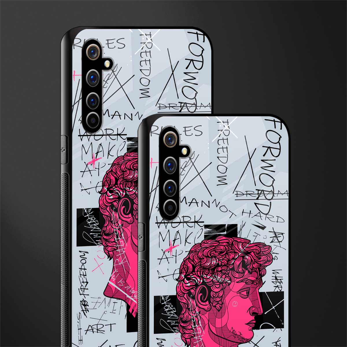 lost in reality david glass case for realme x50 pro image-2