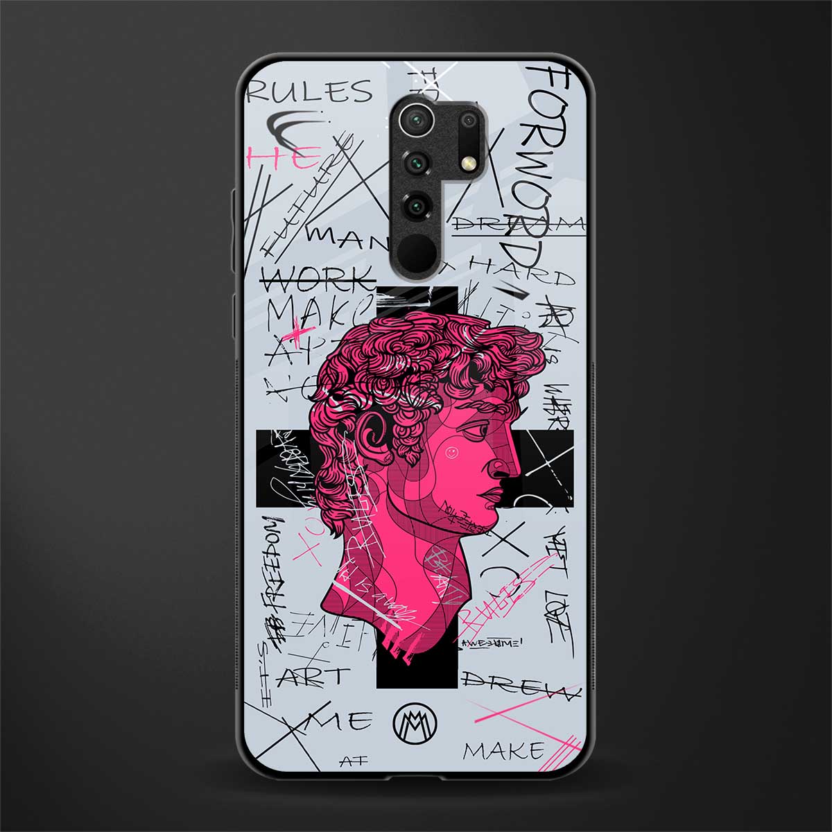 lost in reality david glass case for redmi 9 prime image