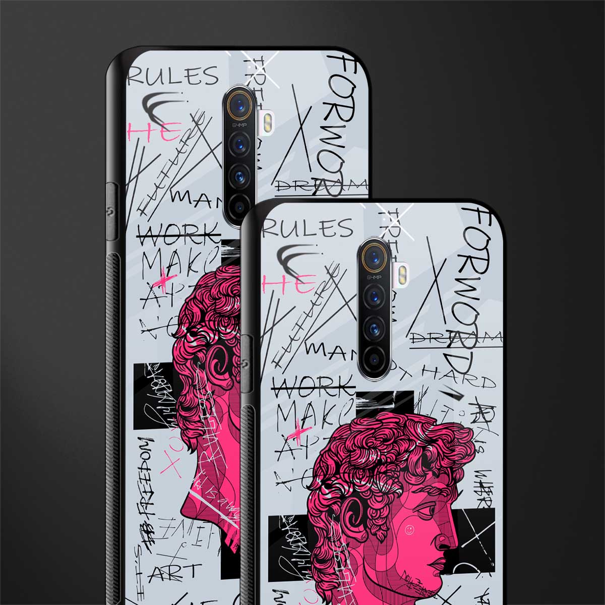 lost in reality david glass case for realme x2 pro image-2