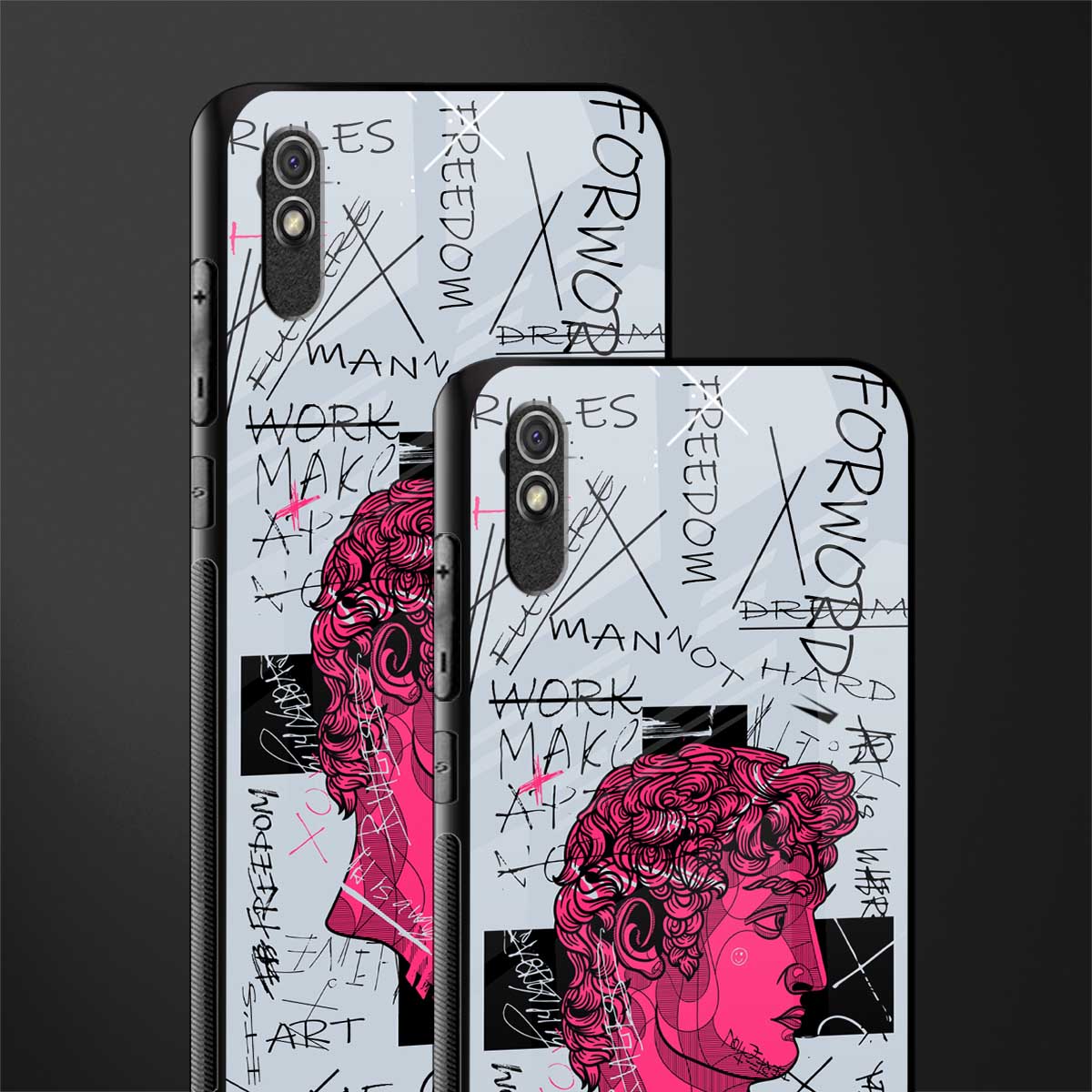 lost in reality david glass case for redmi 9a image-2