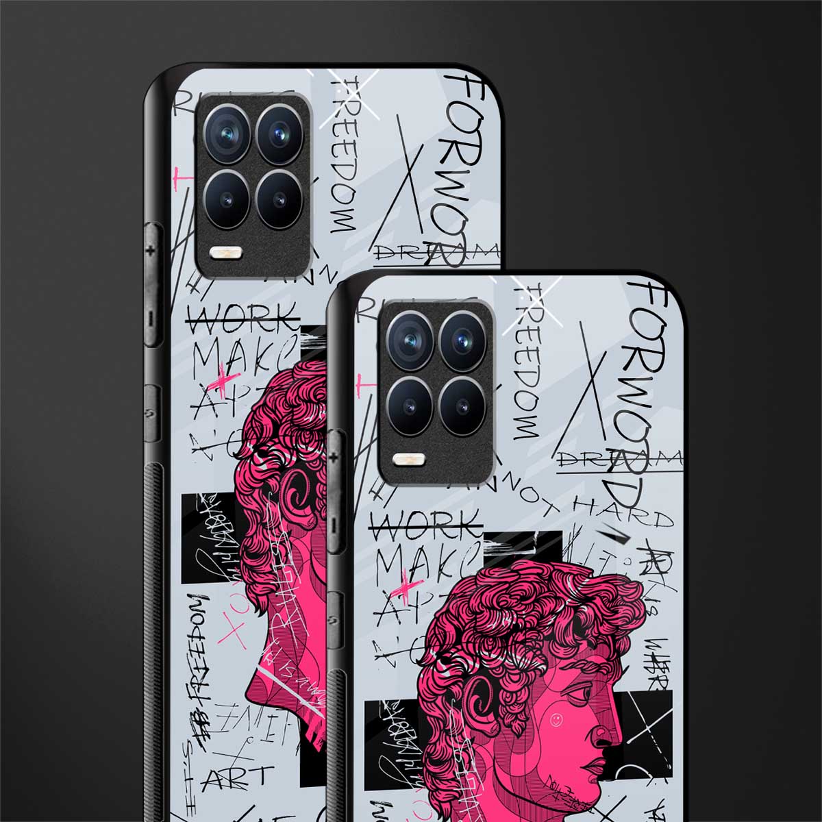 lost in reality david glass case for realme 8 4g image-2
