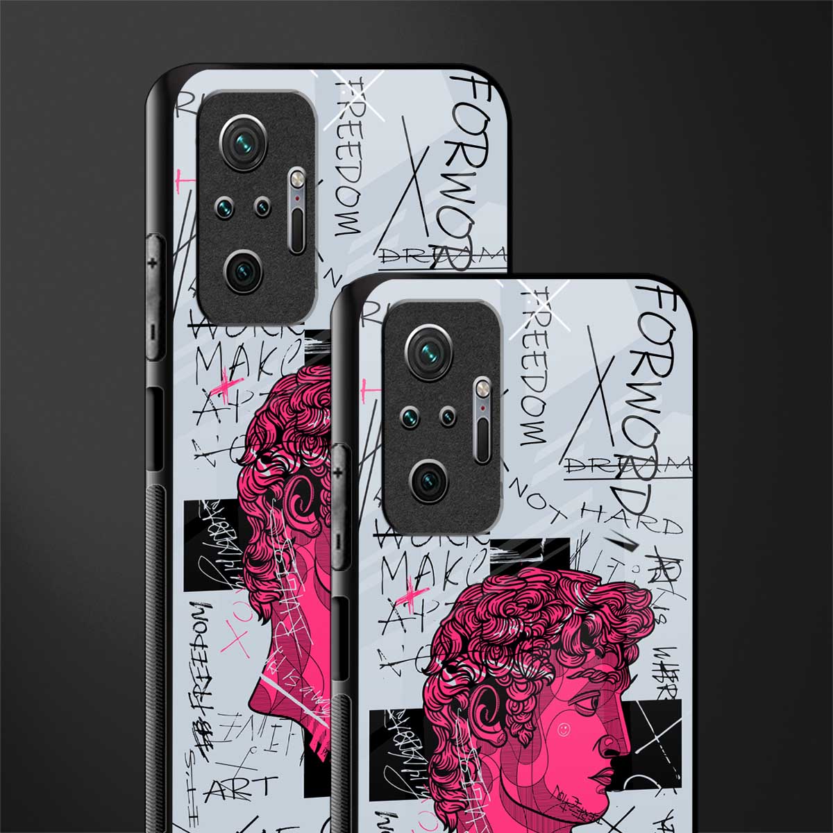 lost in reality david glass case for redmi note 10 pro max image-2