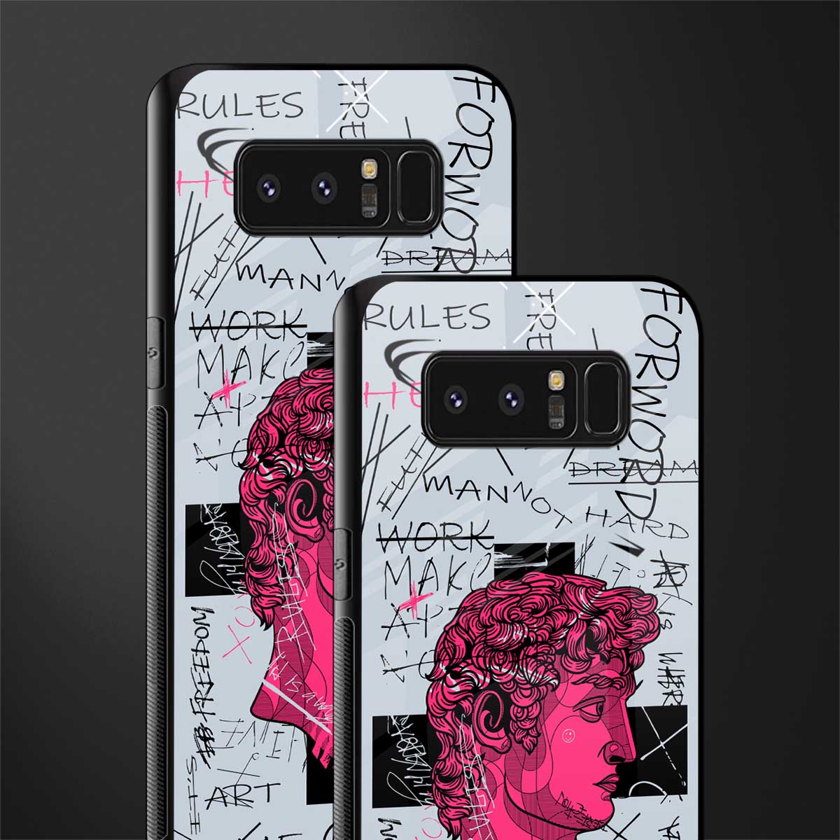 lost in reality david glass case for samsung galaxy note 8 image-2