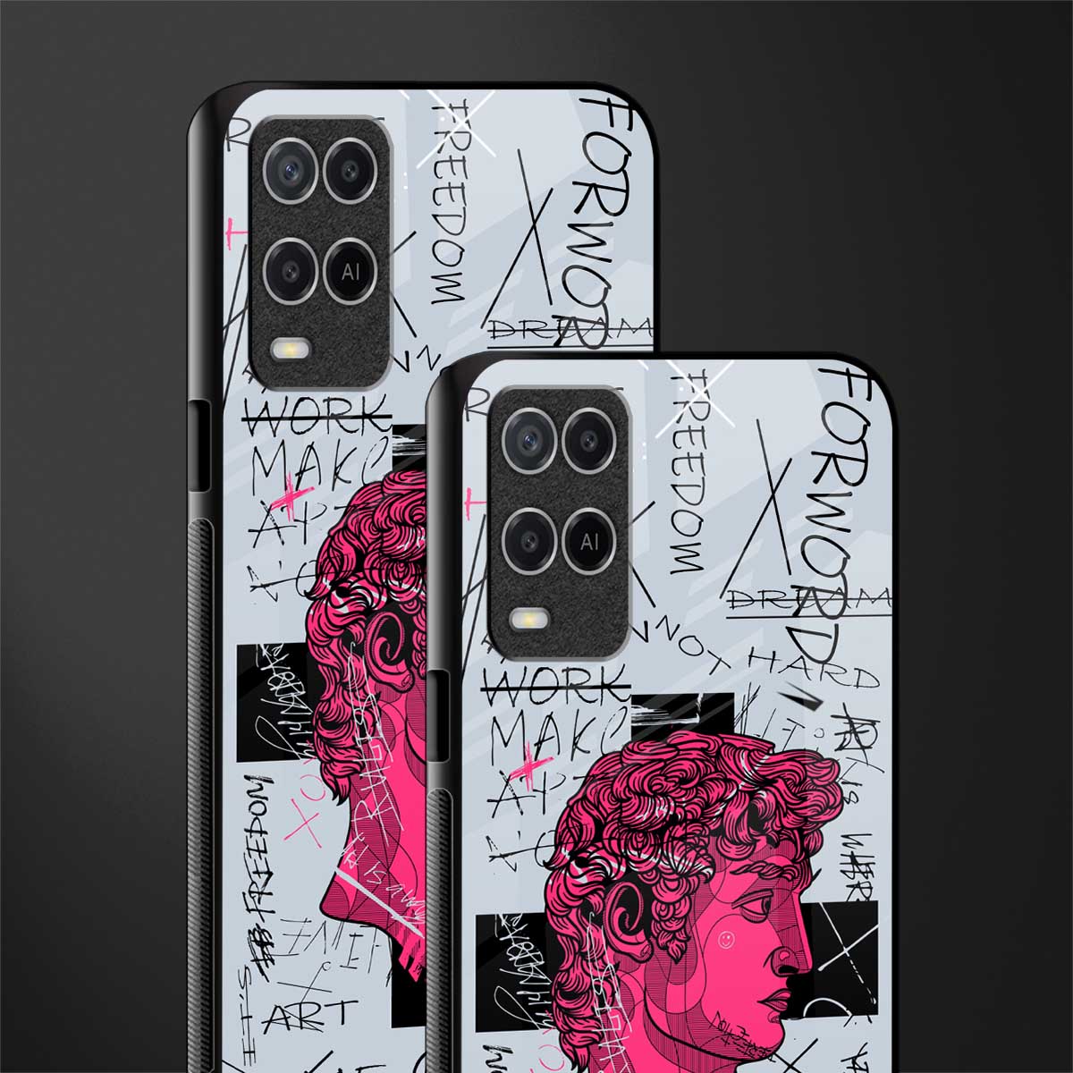 lost in reality david glass case for oppo a54 image-2