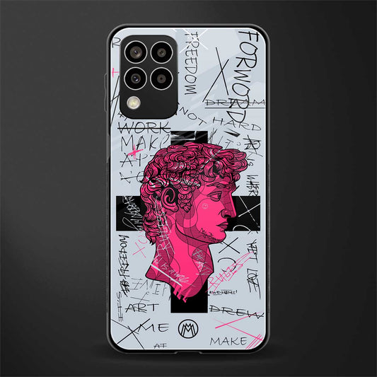 lost in reality david back phone cover | glass case for samsung galaxy m33 5g