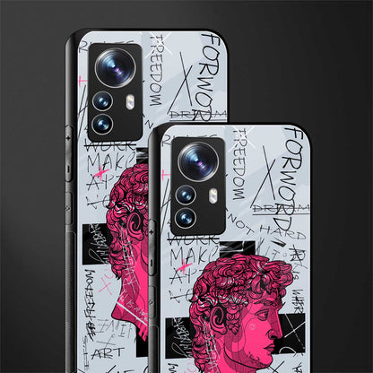 lost in reality david back phone cover | glass case for xiaomi 12 pro