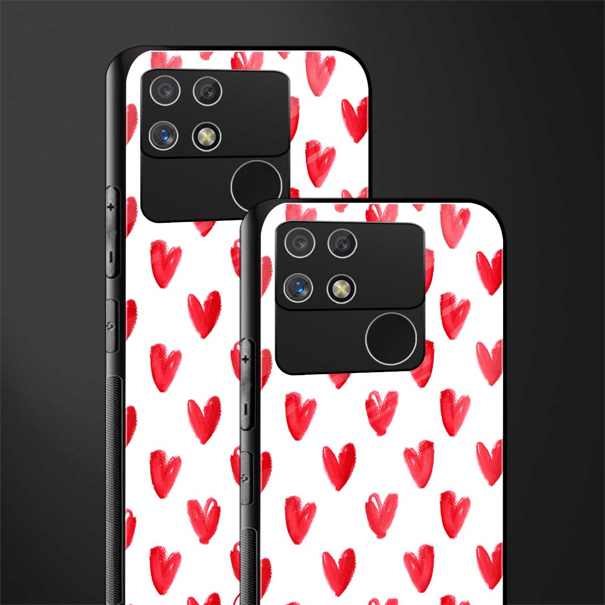 love is love back phone cover | glass case for realme narzo 50a