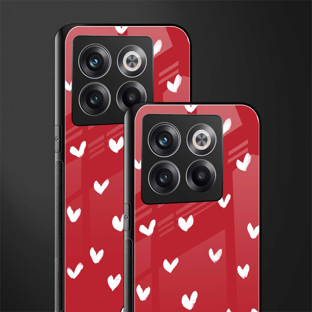 love is love red edition back phone cover | glass case for oneplus 10t