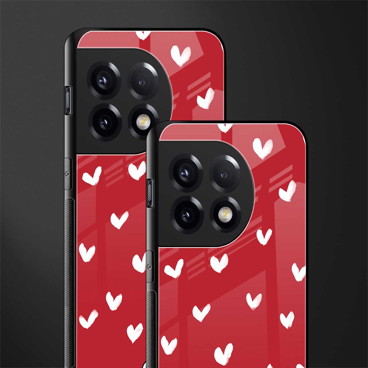 love is love red edition back phone cover | glass case for oneplus 11r