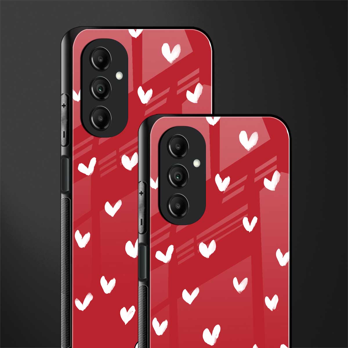 love is love red edition back phone cover | glass case for samsung galaxy a14 5g