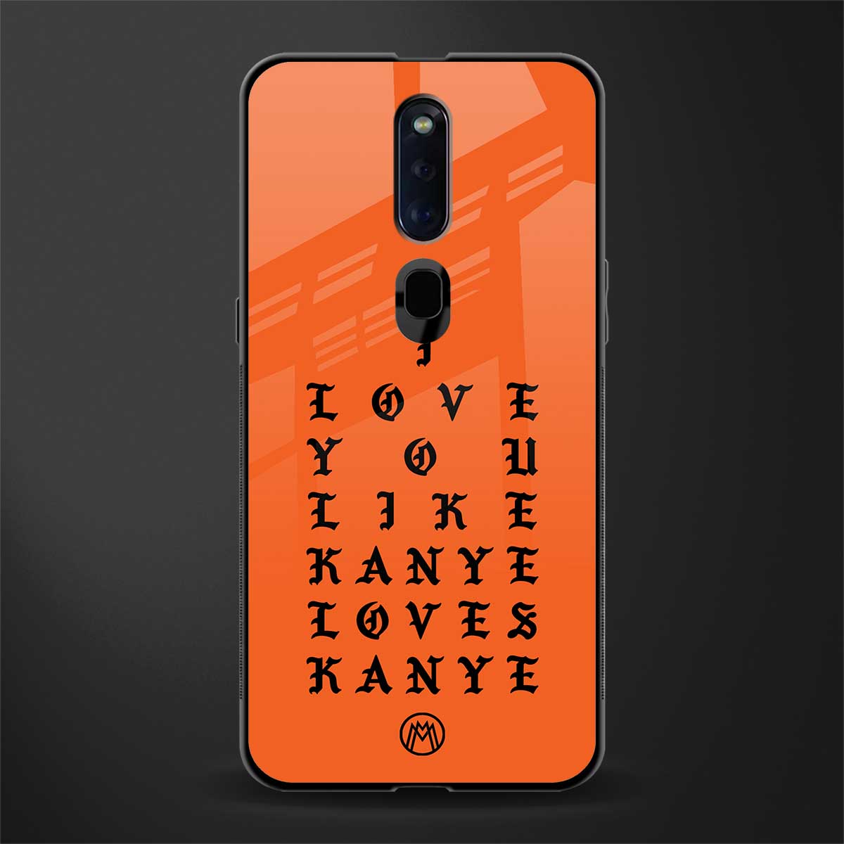 love like kanye glass case for oppo f11 pro image