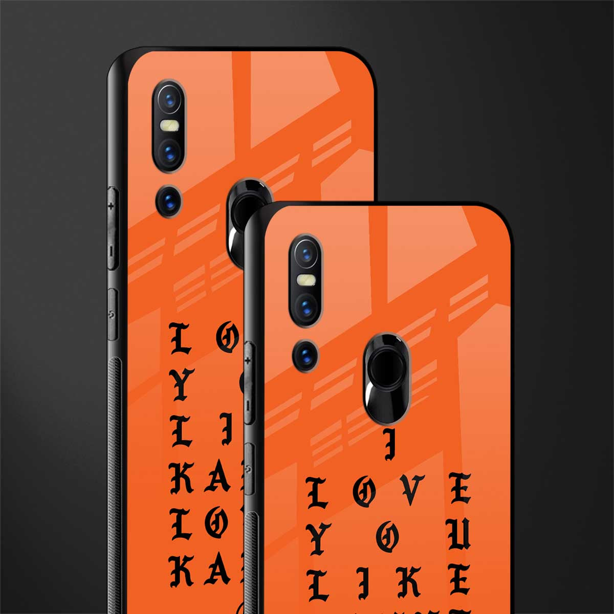 love like kanye glass case for vivo v15 image-2