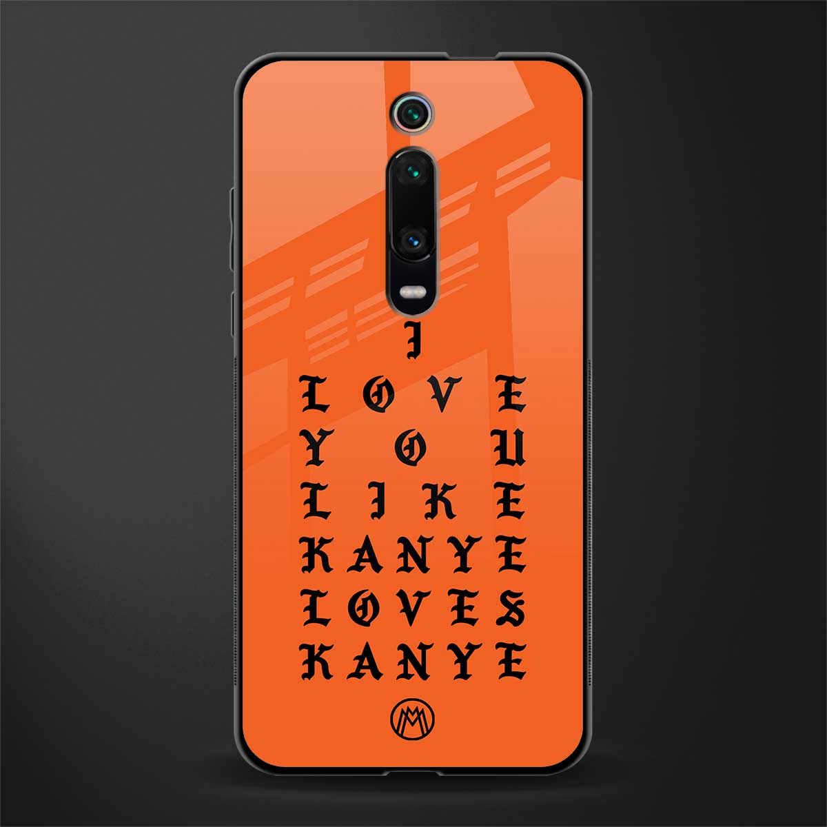 love like kanye glass case for redmi k20 image