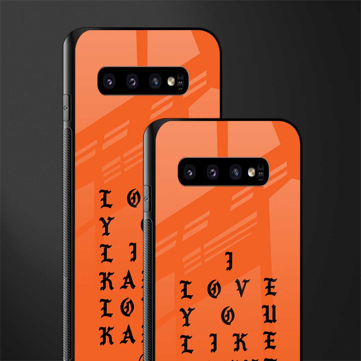 love like kanye glass case for samsung galaxy s10 plus image-2