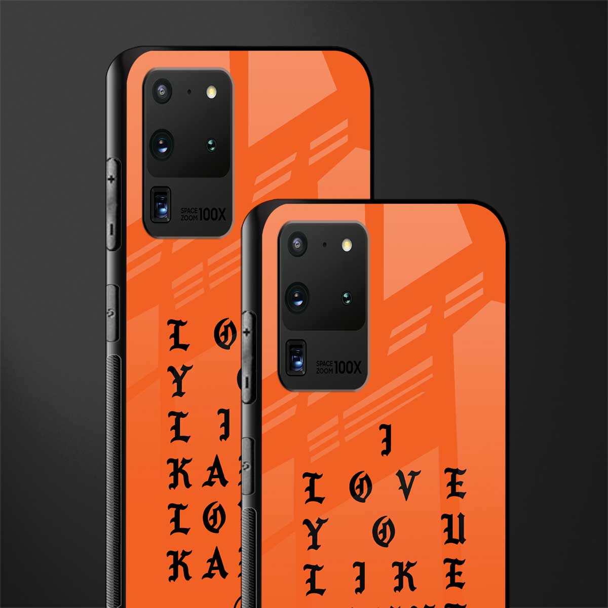 love like kanye glass case for samsung galaxy s20 ultra image-2