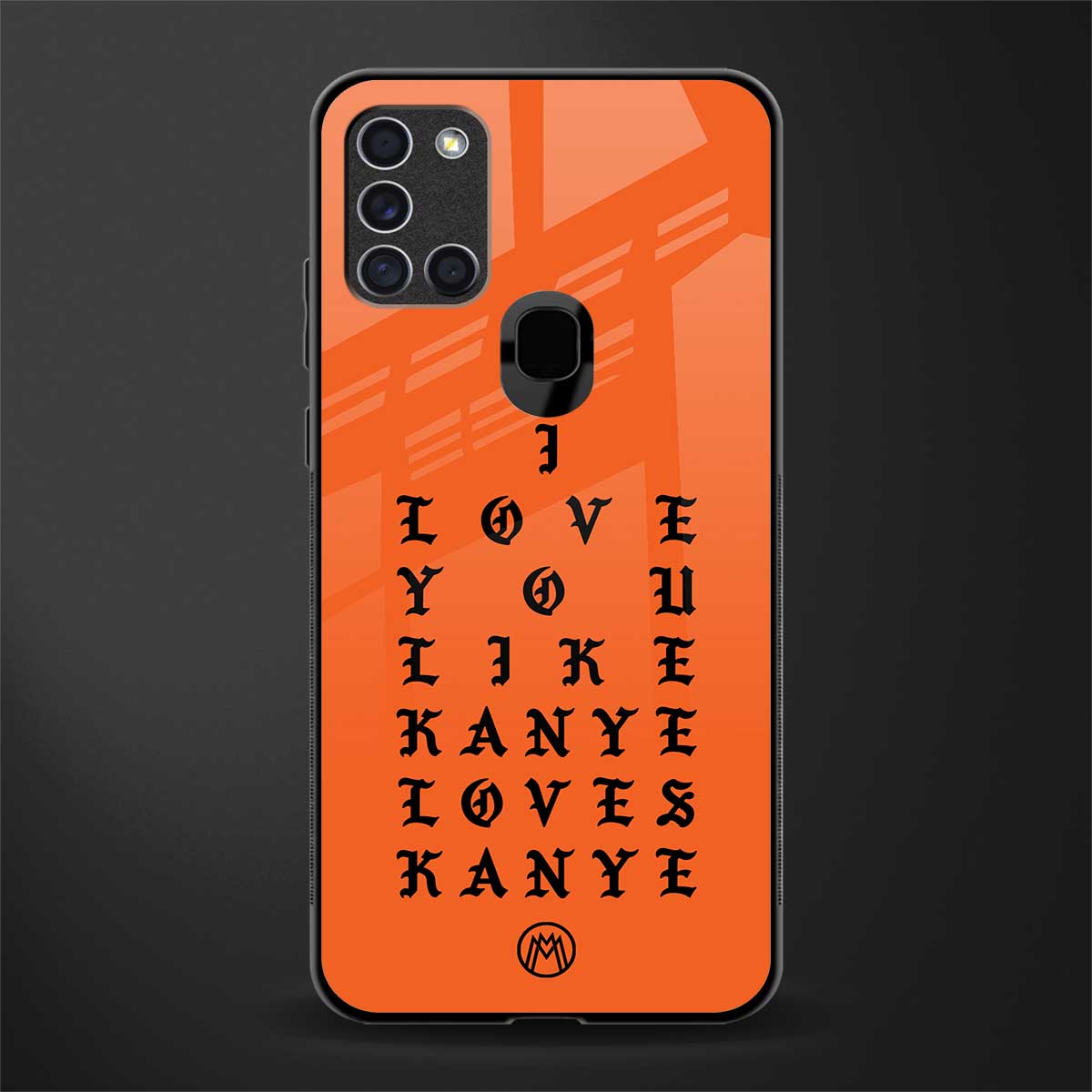 love like kanye glass case for samsung galaxy a21s image