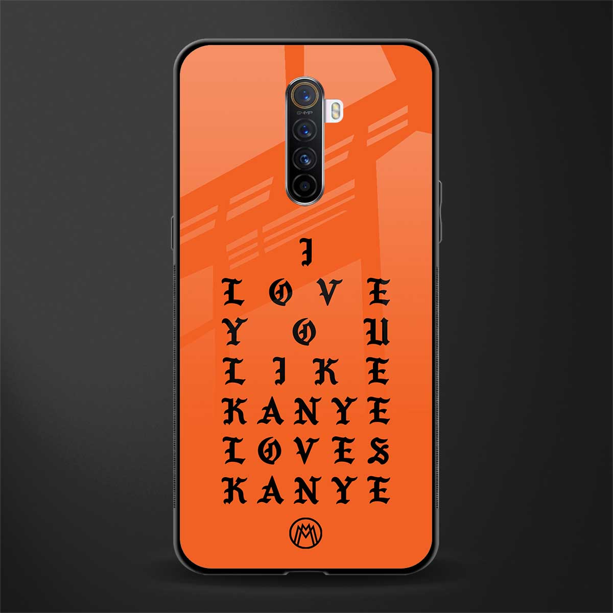 love like kanye glass case for realme x2 pro image