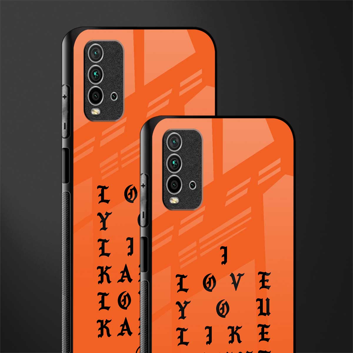 love like kanye glass case for redmi 9 power image-2