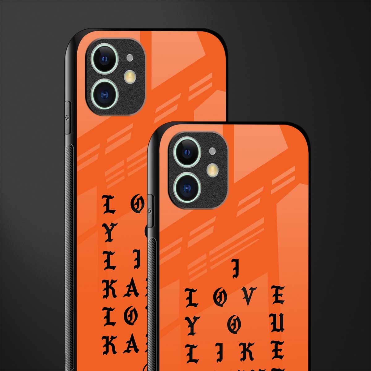 love like kanye glass case for iphone 11 image-2