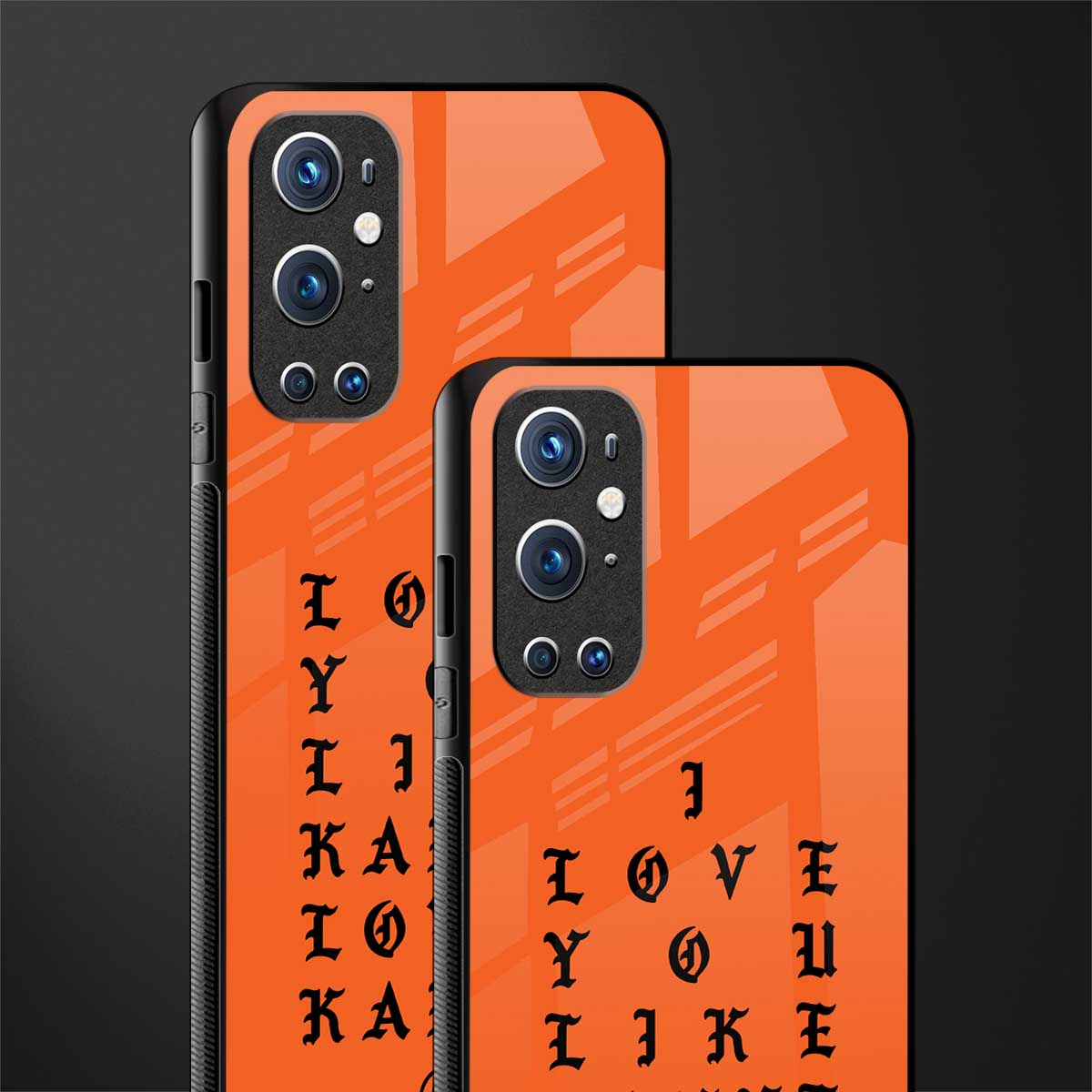 love like kanye glass case for oneplus 9 pro image-2