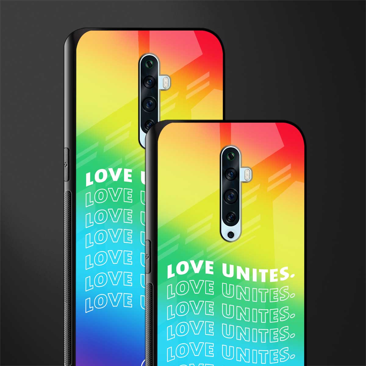 love unites glass case for oppo reno 2f image-2