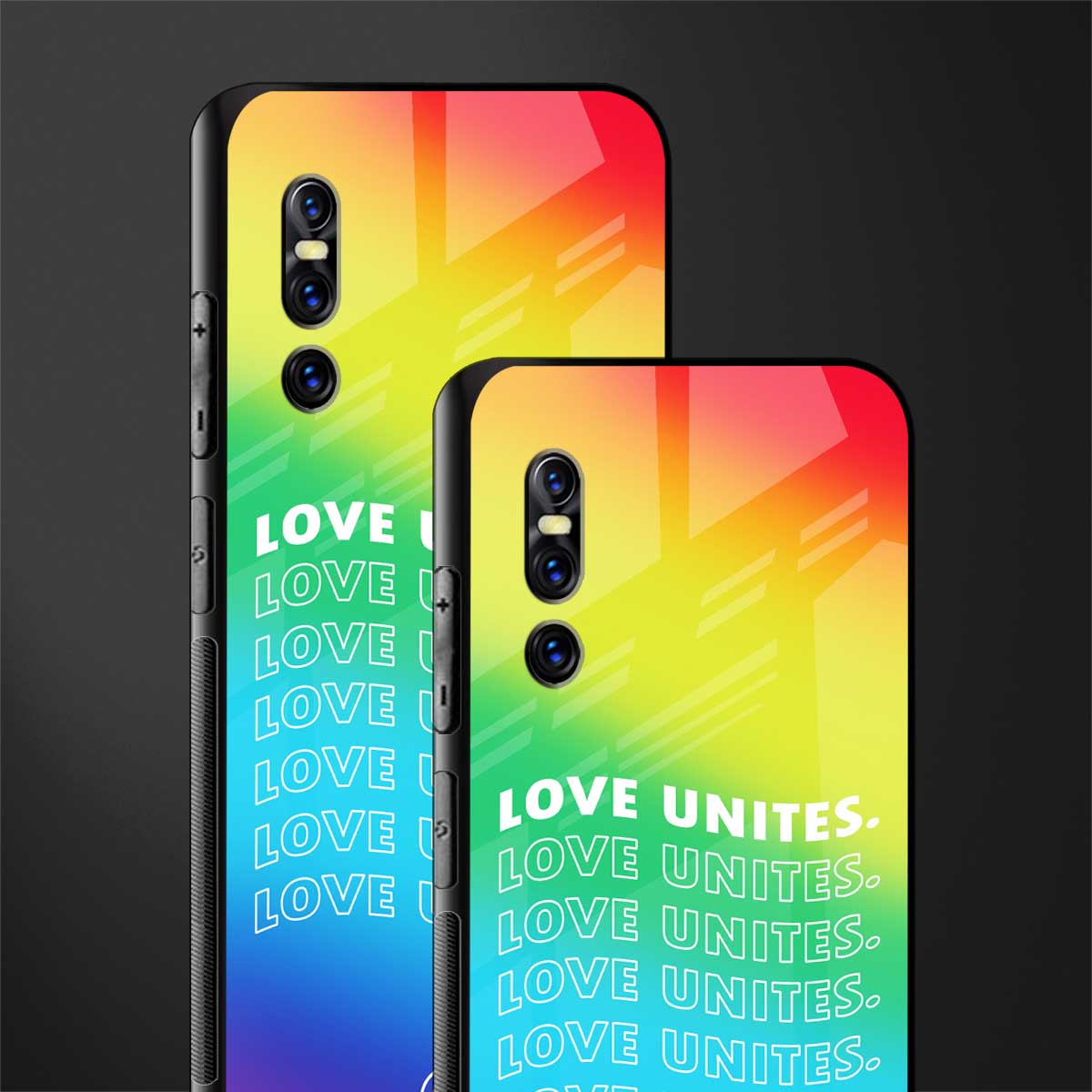 love unites glass case for vivo v15 pro image-2