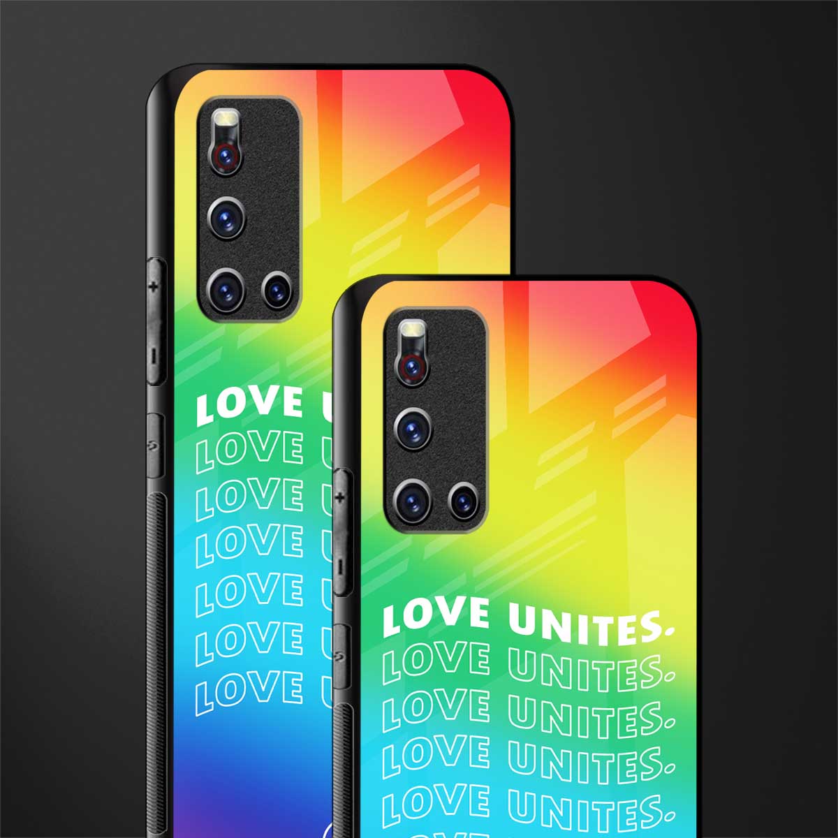 love unites glass case for vivo v19 image-2