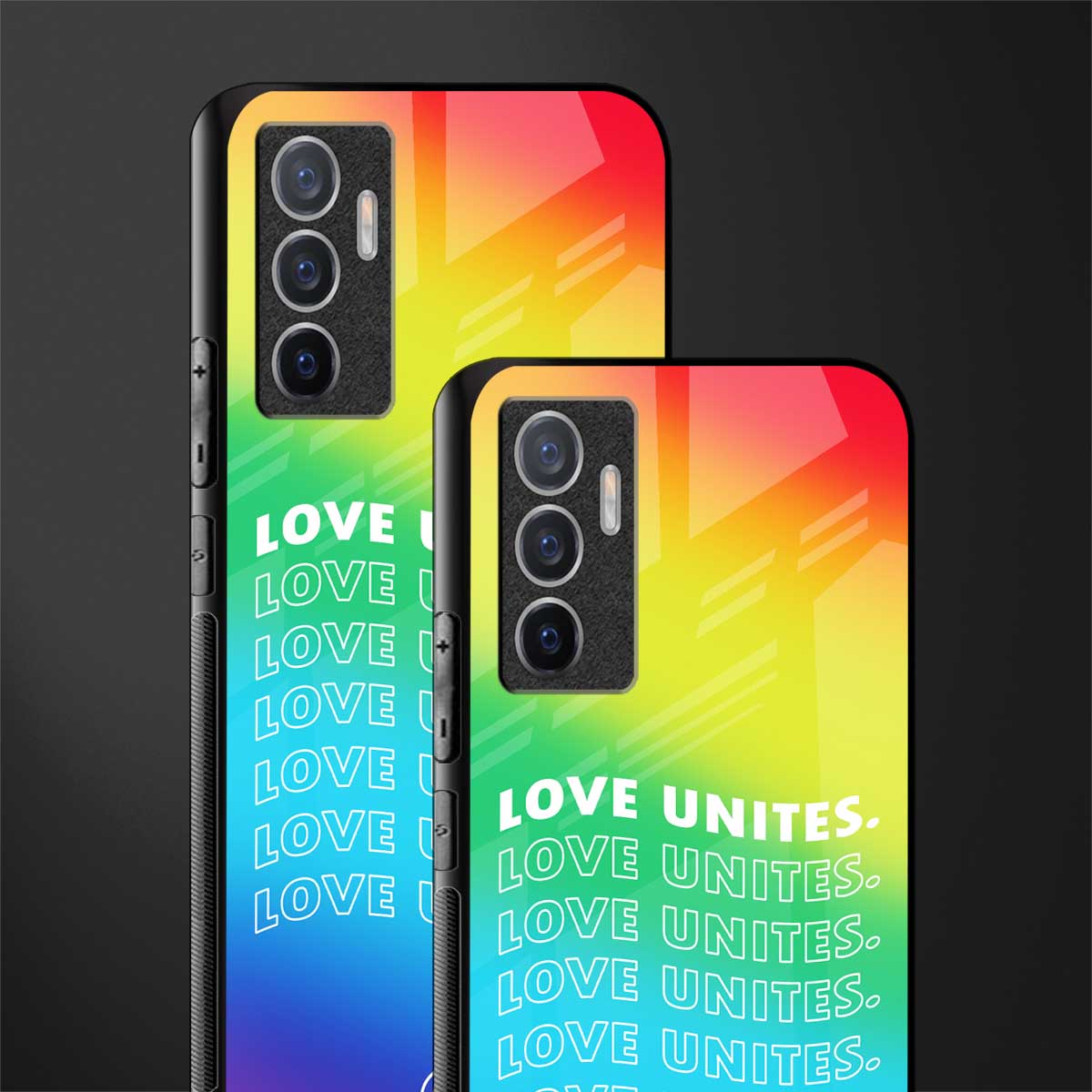 love unites glass case for vivo v23e image-2