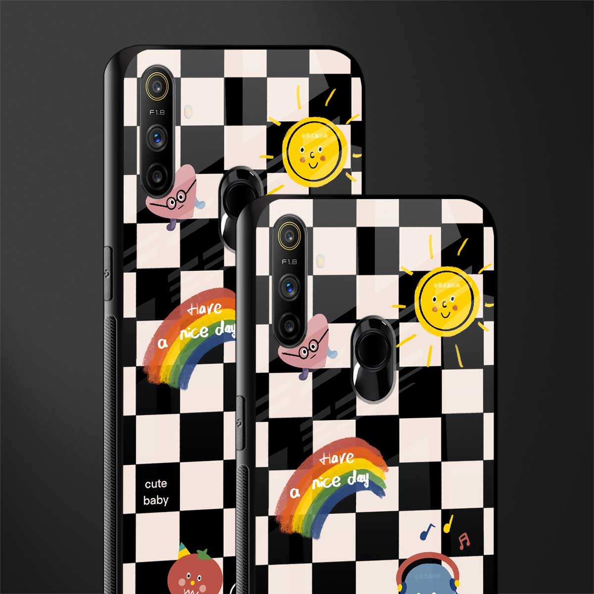 lunch break glass case for realme narzo 20a image-2