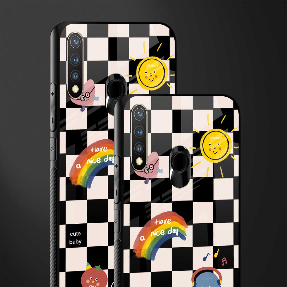 lunch break glass case for vivo u20 image-2