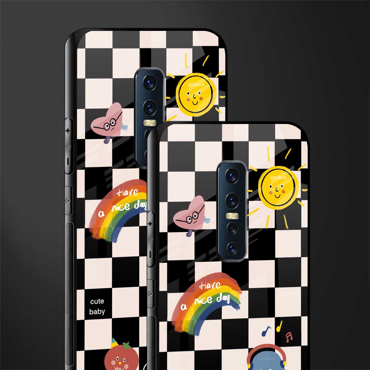 lunch break glass case for vivo v17 pro image-2