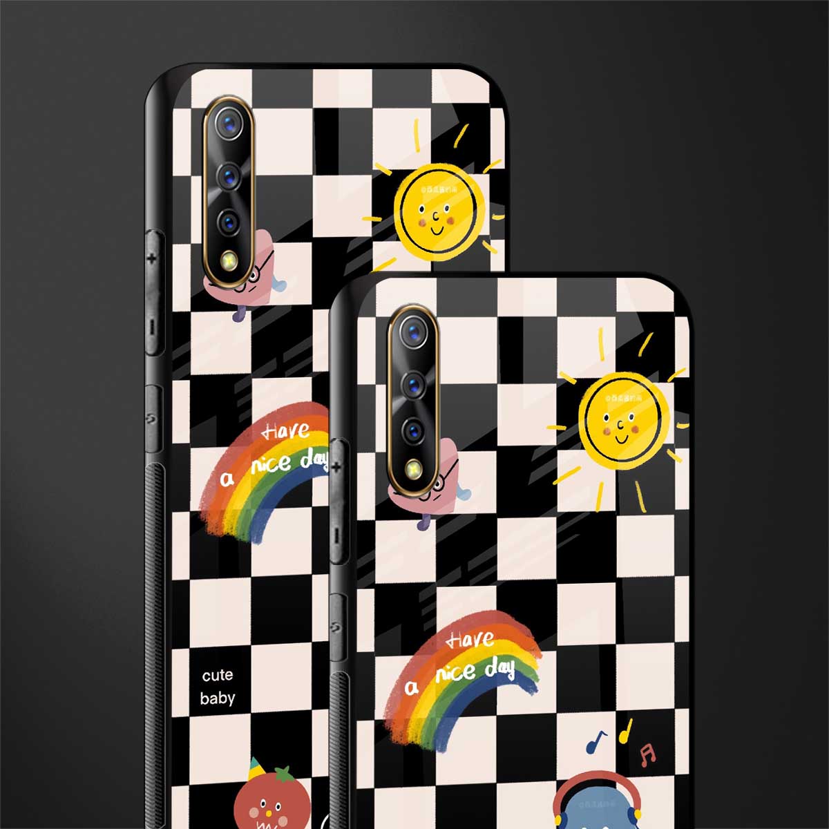lunch break glass case for vivo s1 image-2