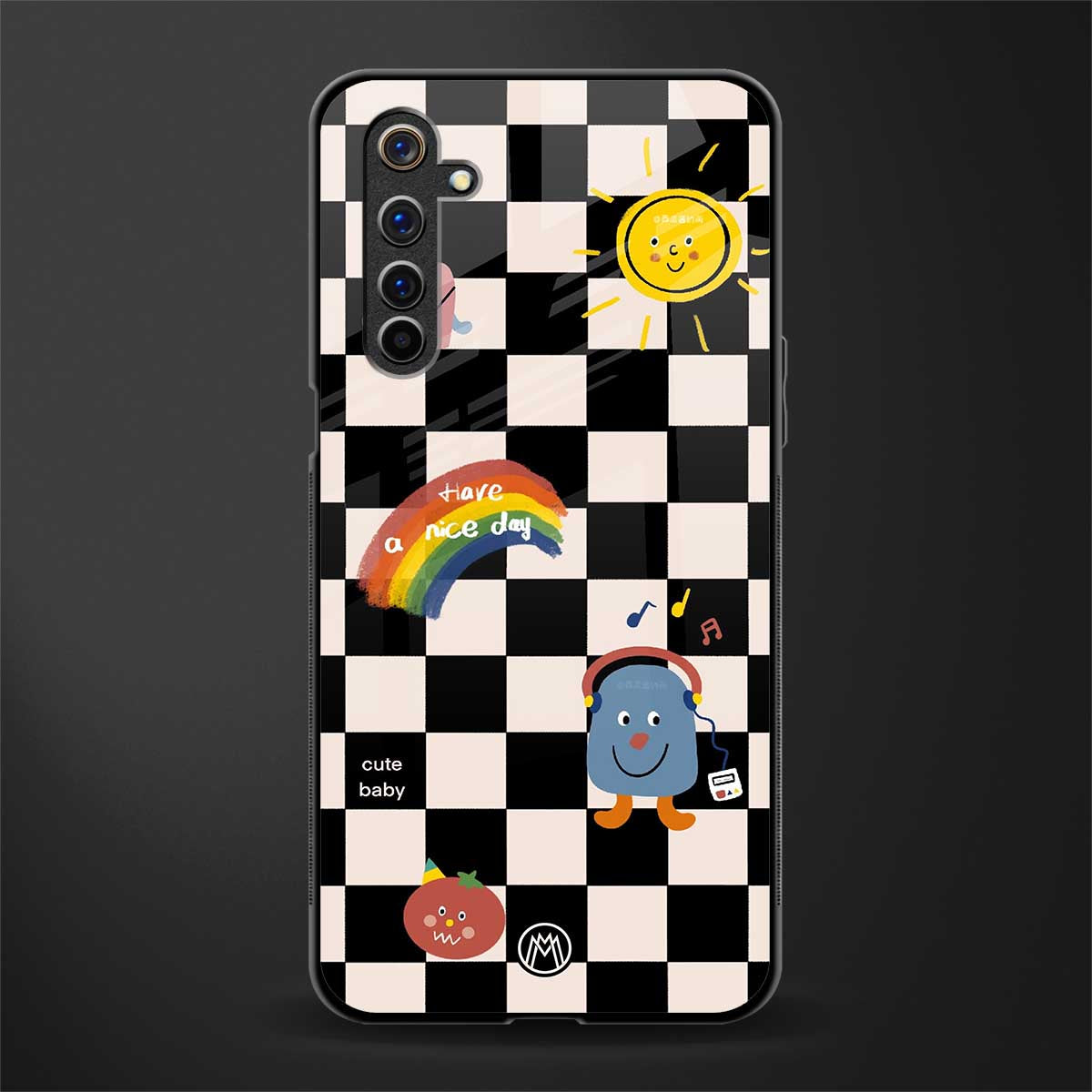 lunch break glass case for realme 6i image